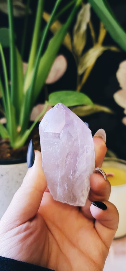 Top Polished Amethyst Wand