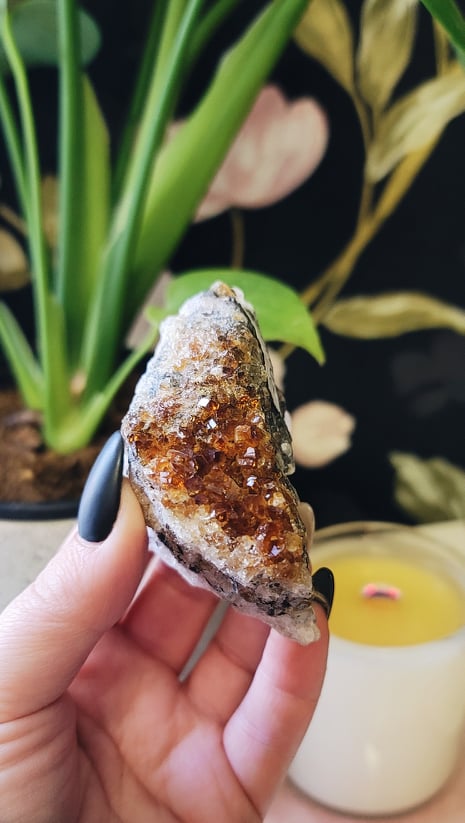 Citrine Druzy