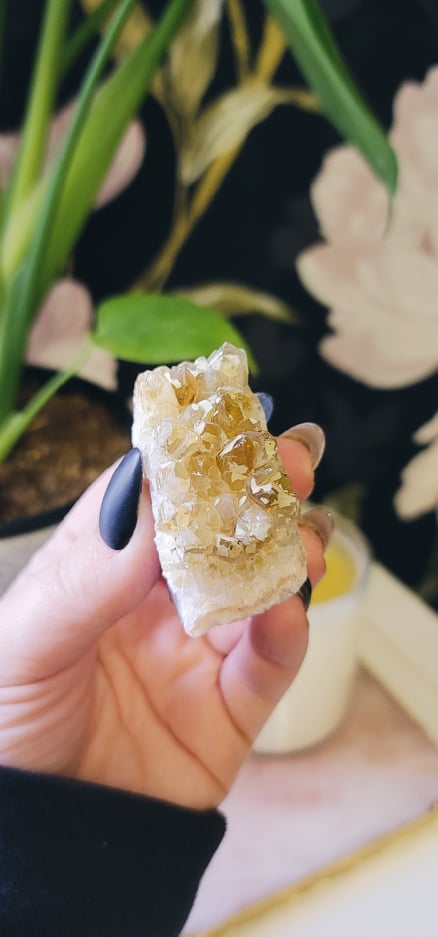 Citrine Druzy