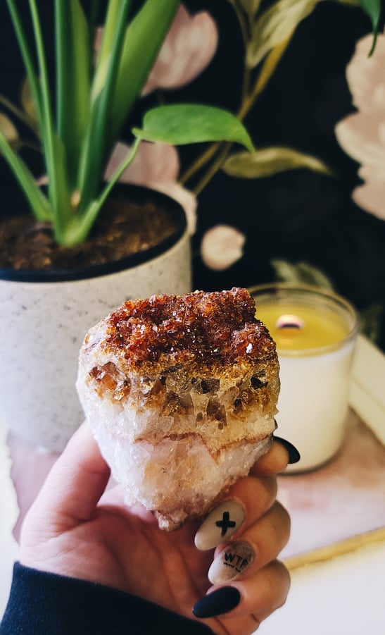 Citrine Druzy