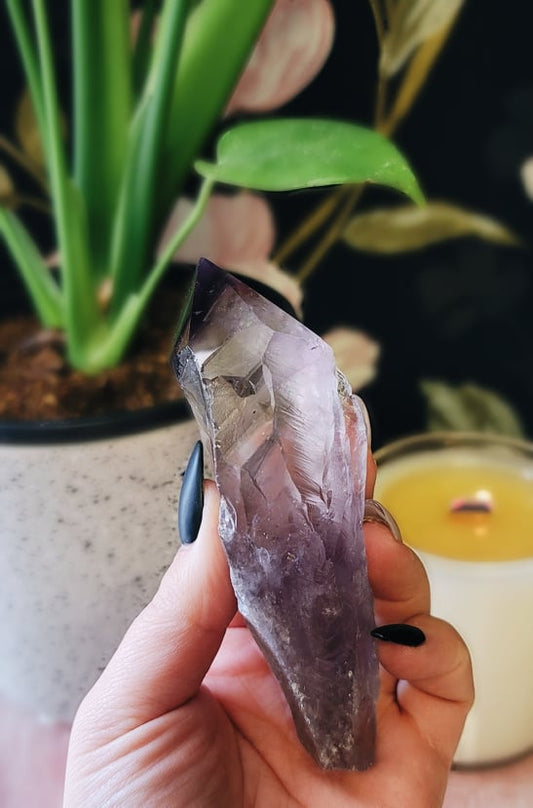 Top Polished Amethyst Wand