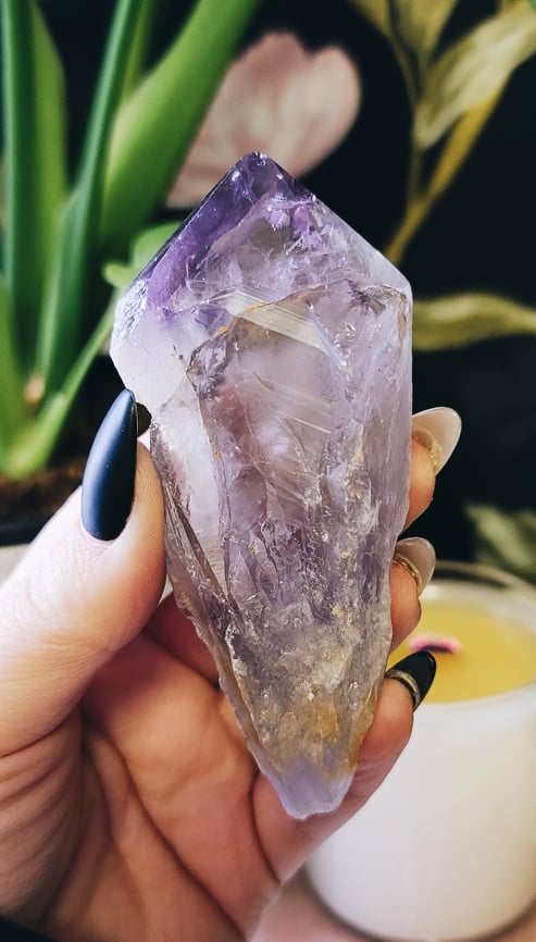 Top Polished Amethyst Wand