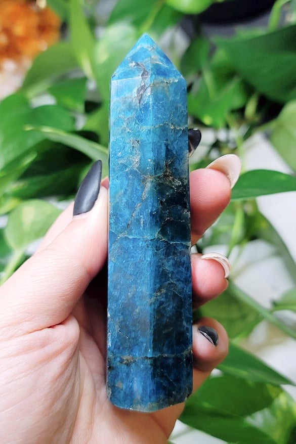 A Grade Apatite Obelisk - 4.75"