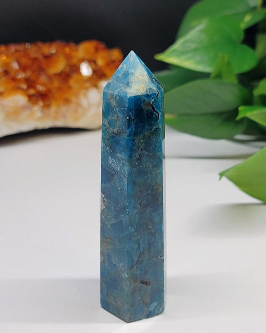 A Grade Apatite Obelisk - 4.75"