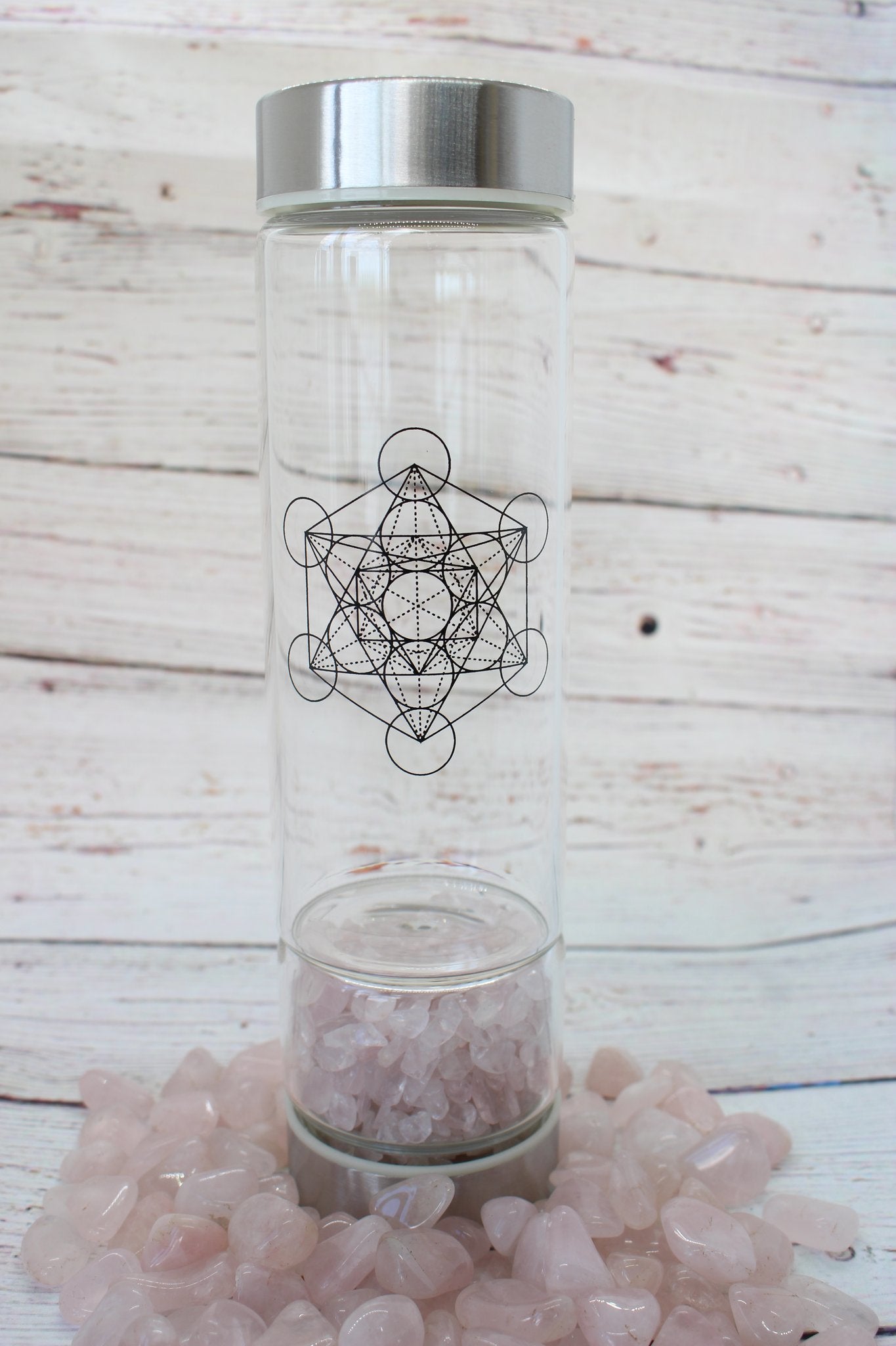 Zenature - Crystal Infused Water Bottle