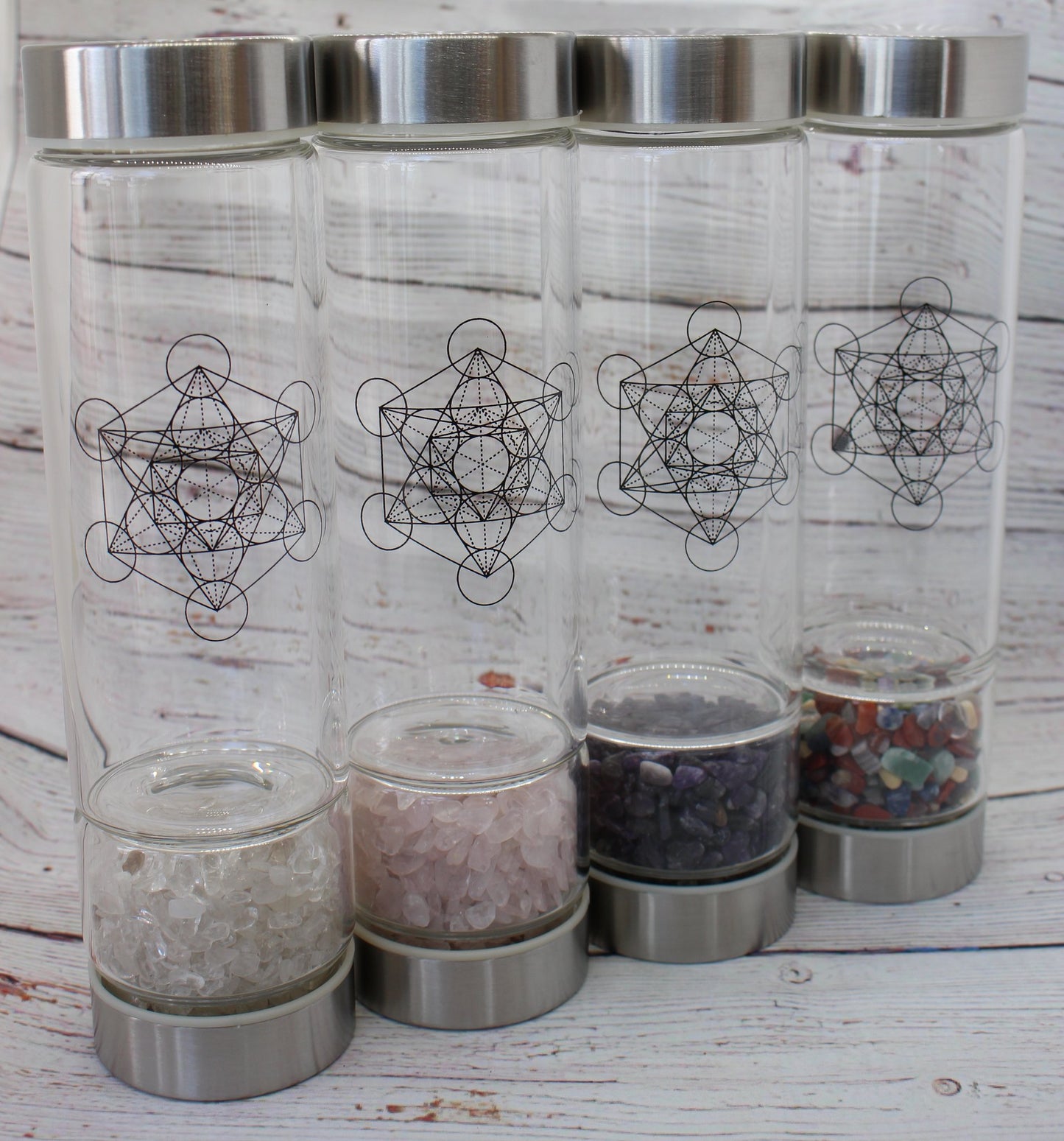 Zenature - Crystal Infused Water Bottle