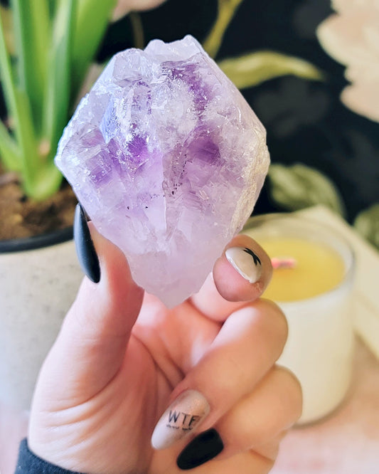 Top Polished Amethyst Wand