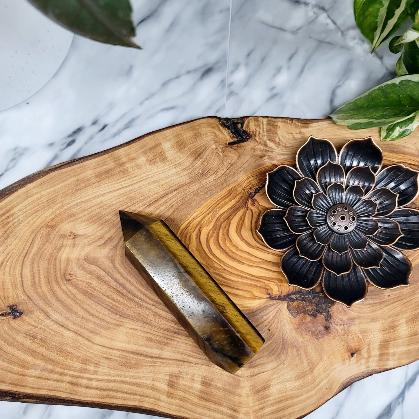 Gold Tiger Eye Point