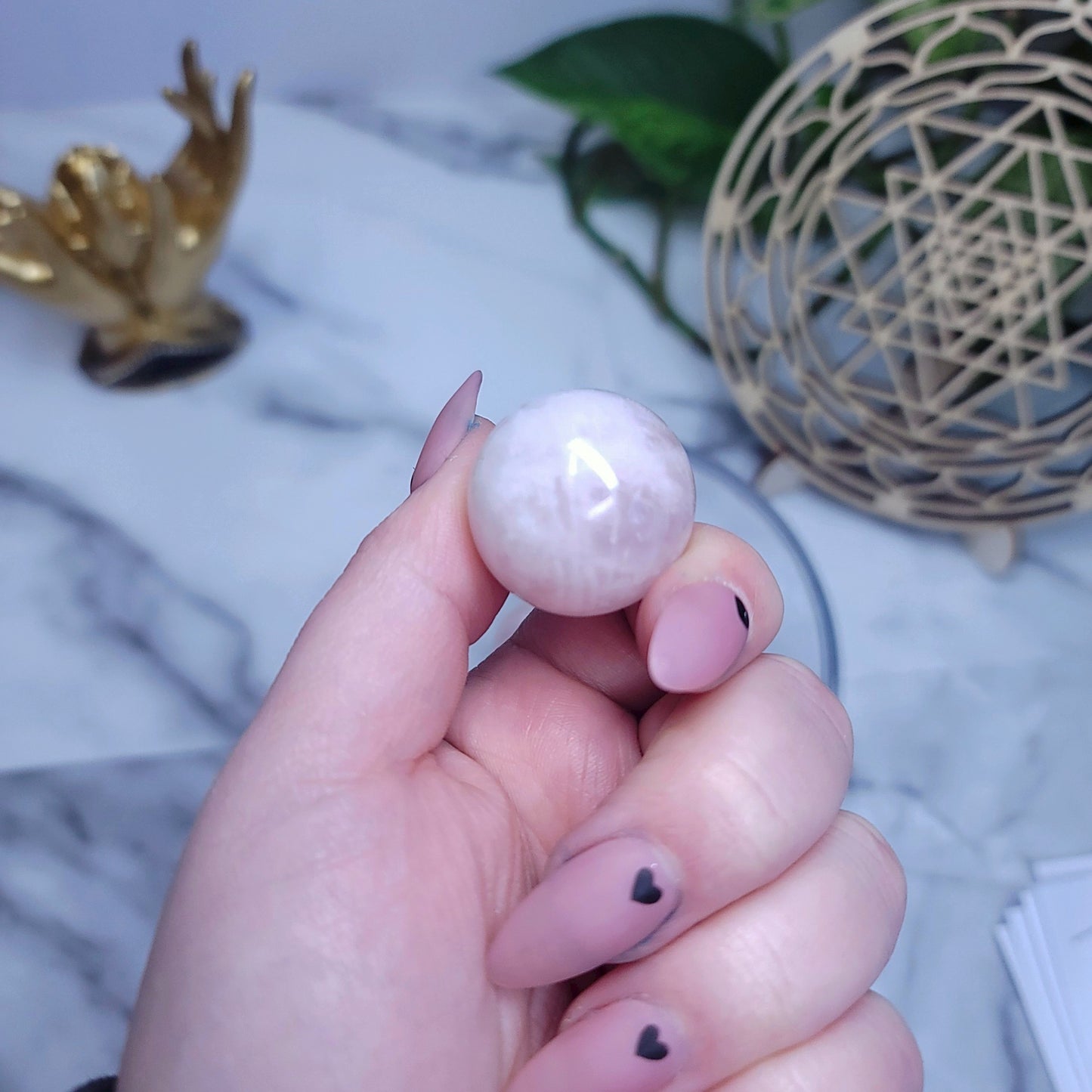 Rose Quartz Mini Sphere