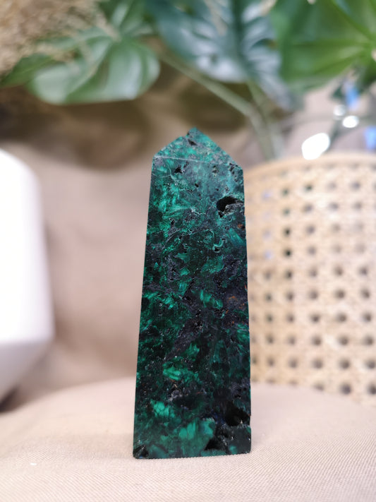 Malachite tower 3" *RARE*