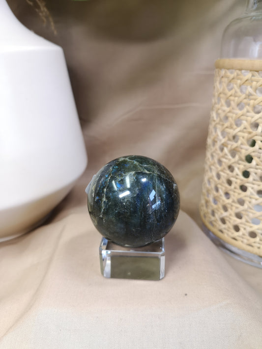 Labradorite sphere