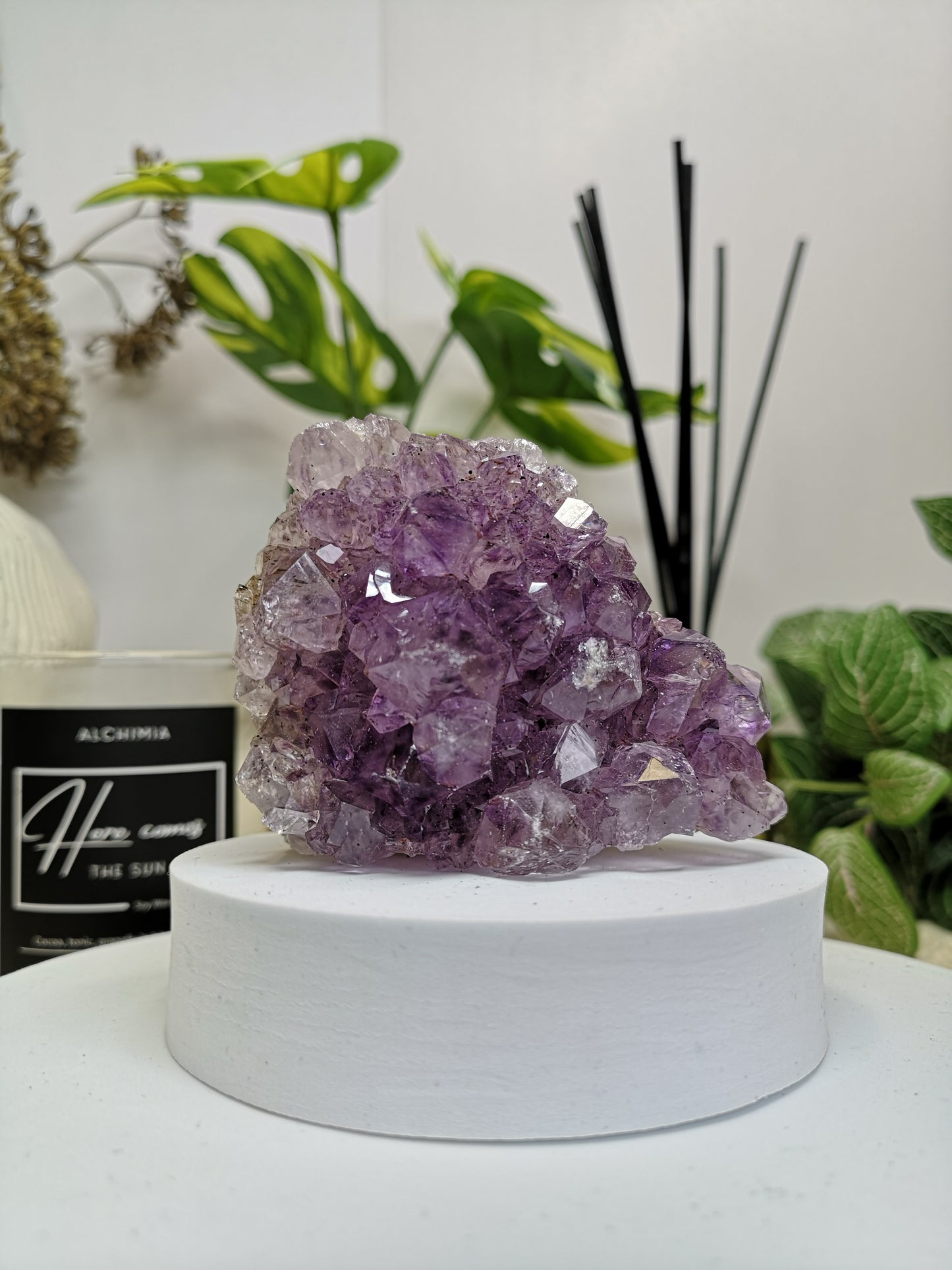 Large Amethyst clusters