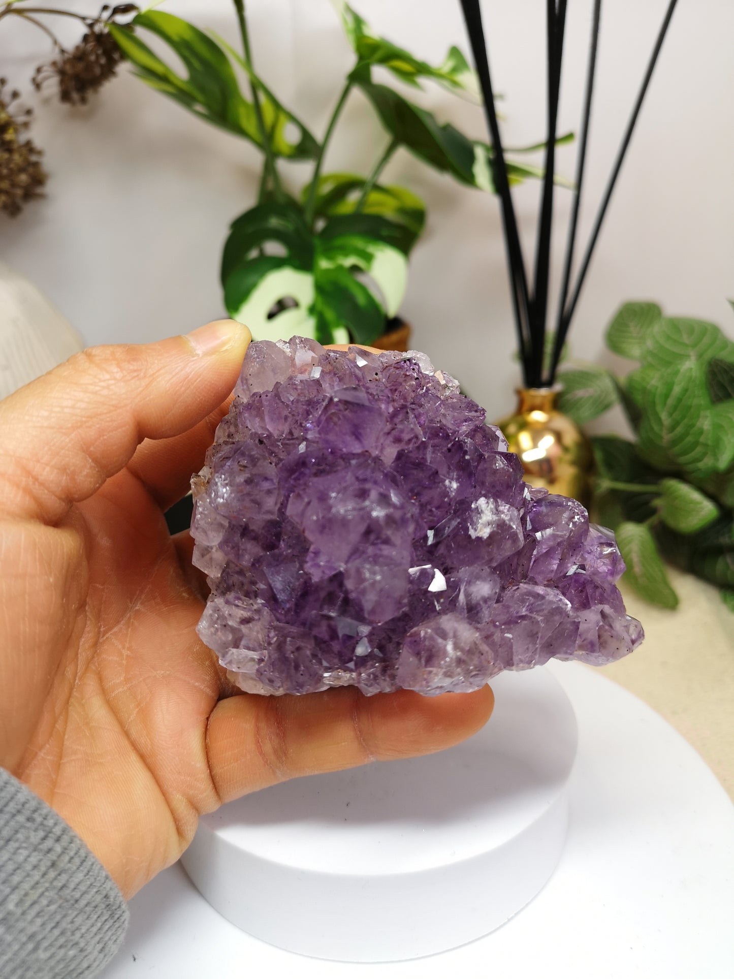 Large Amethyst clusters