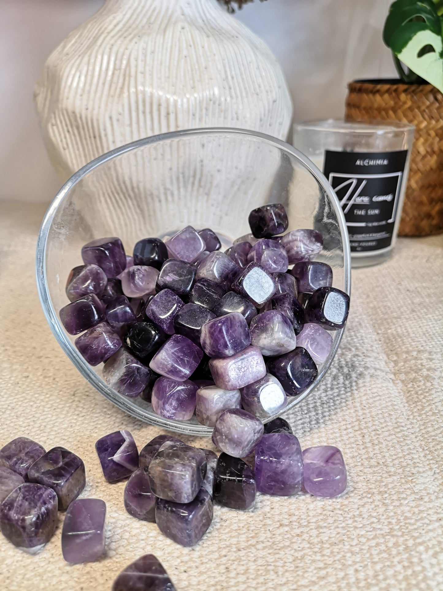Dream Amethyst mini cube