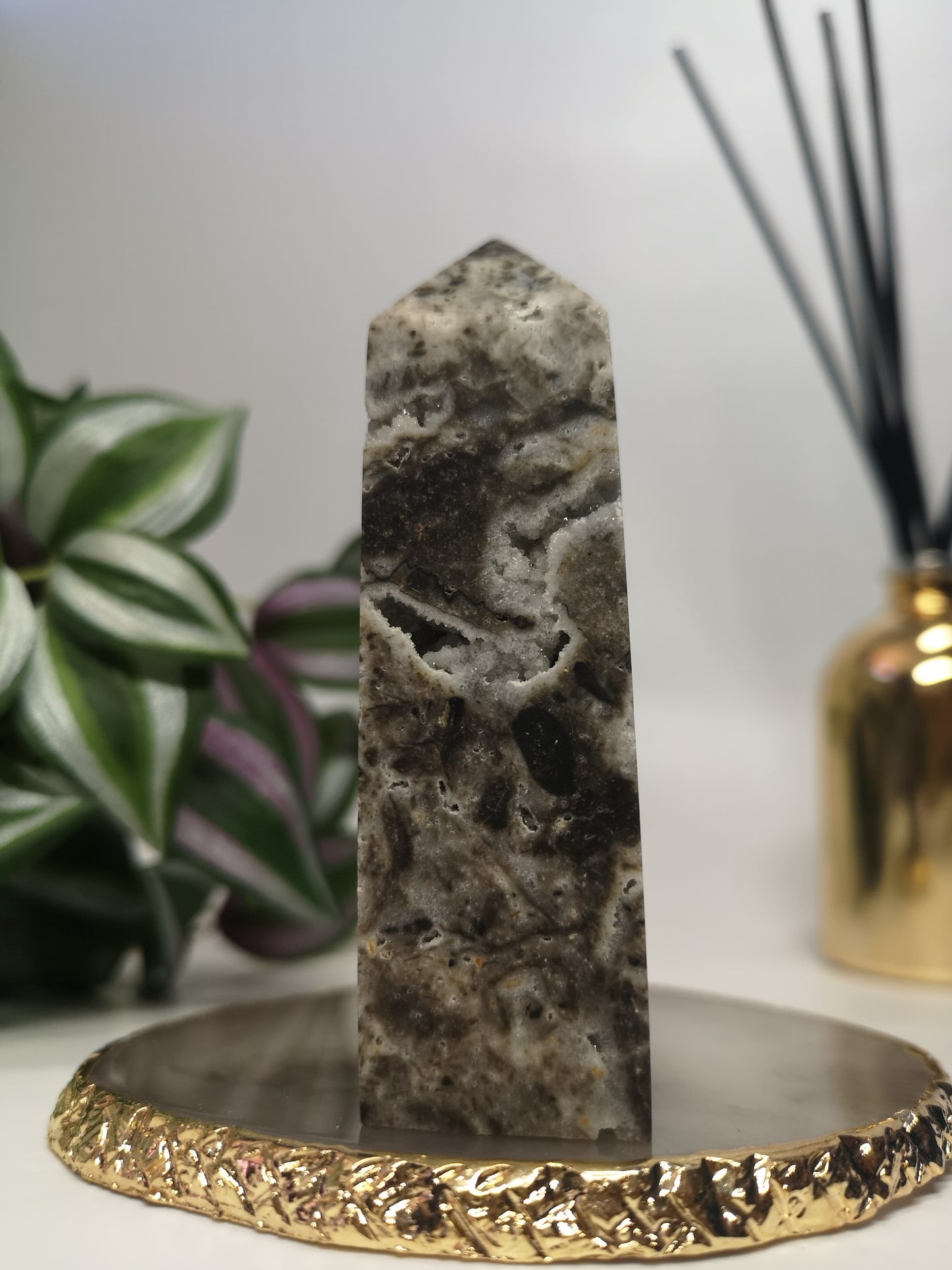 Sphalerite tower