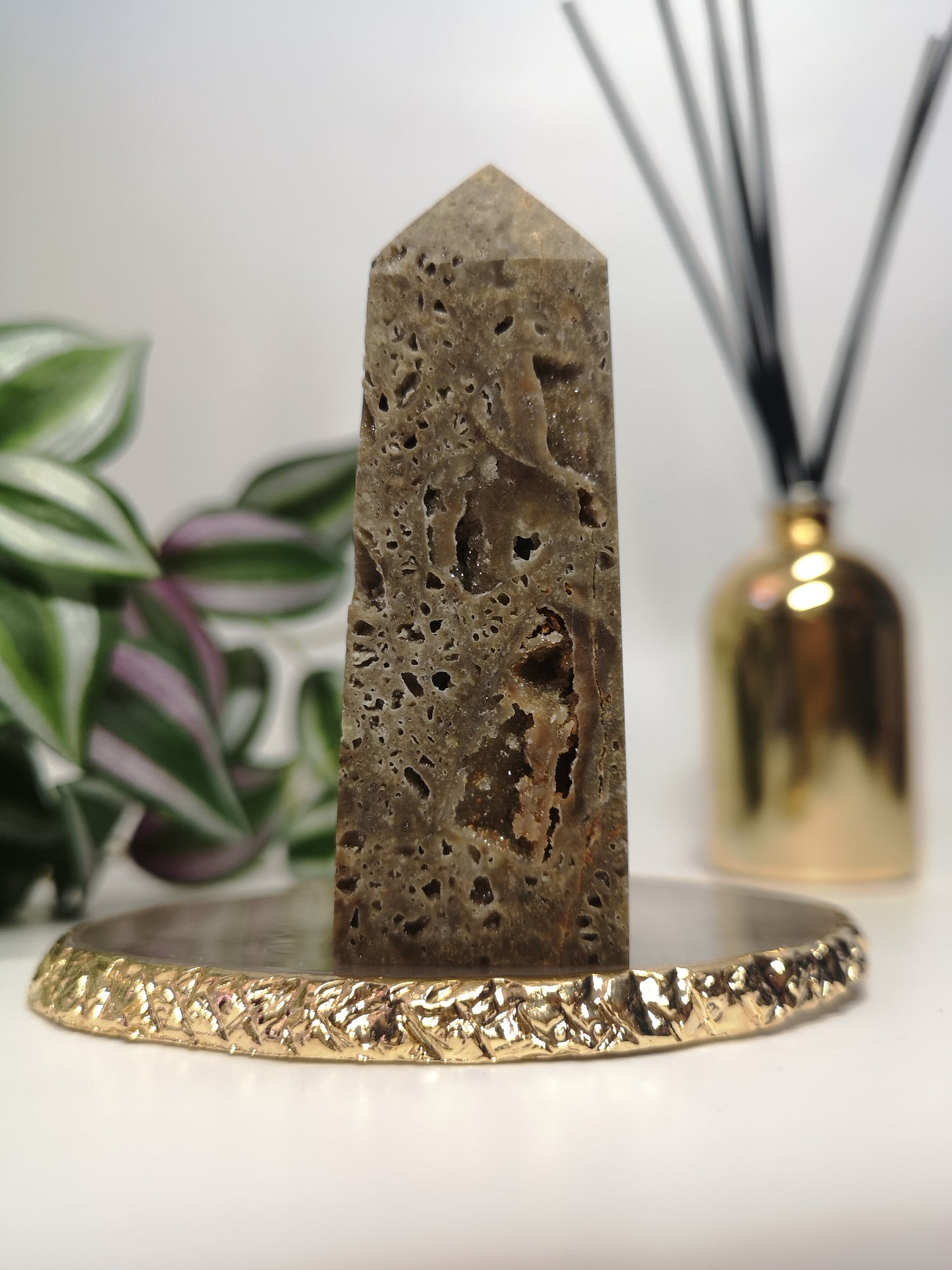 Sphalerite towers