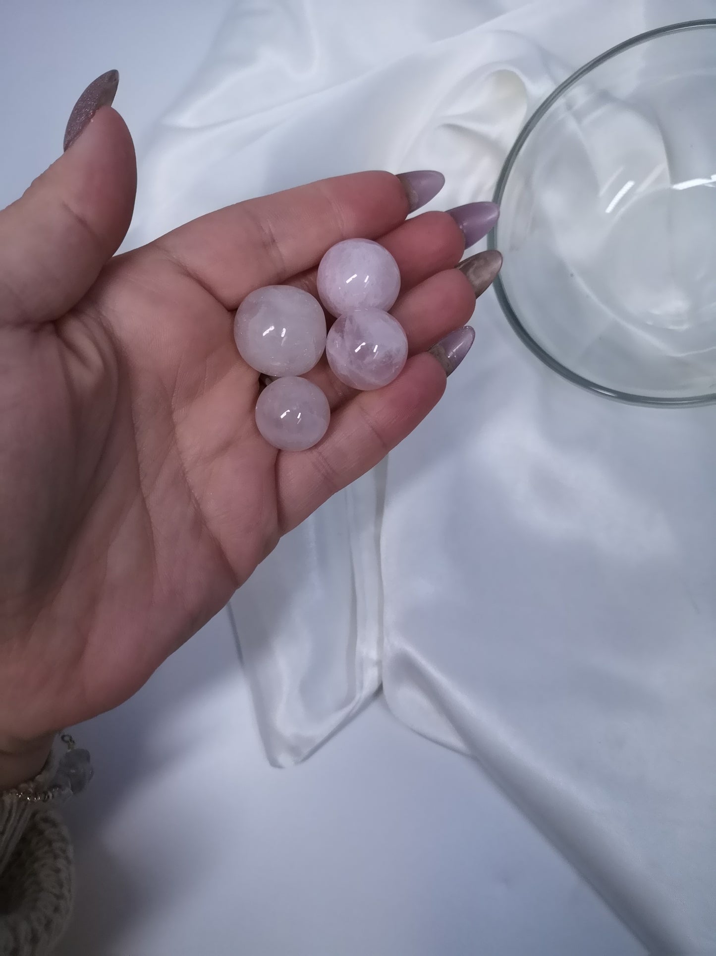 XS Rose Quartz Mini Sphere