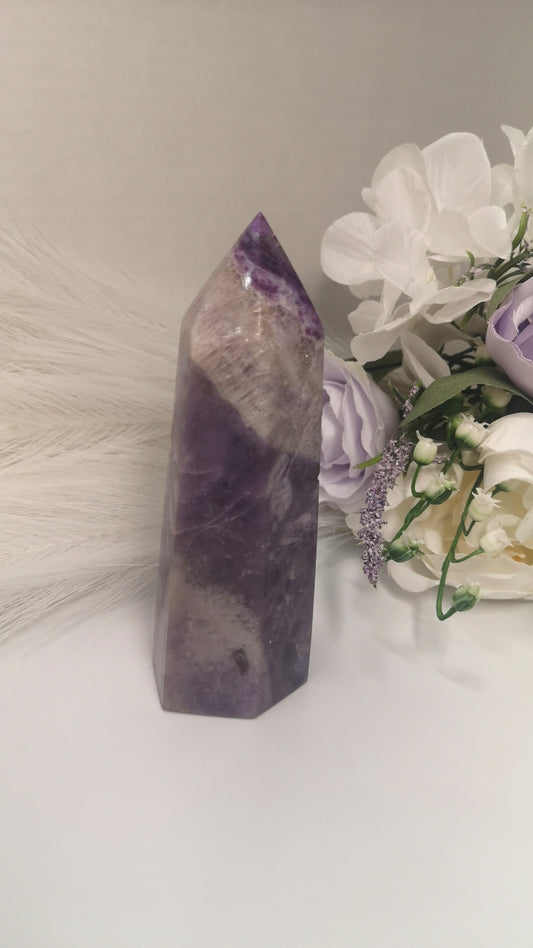 Rare Lepidolite Tower