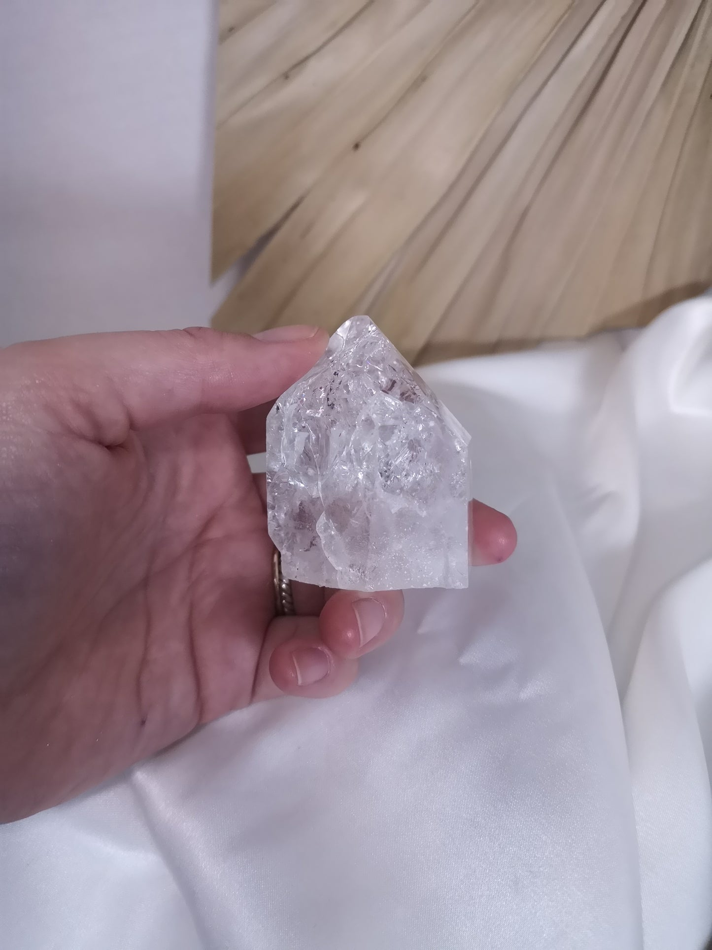 Crackle Quartz Point