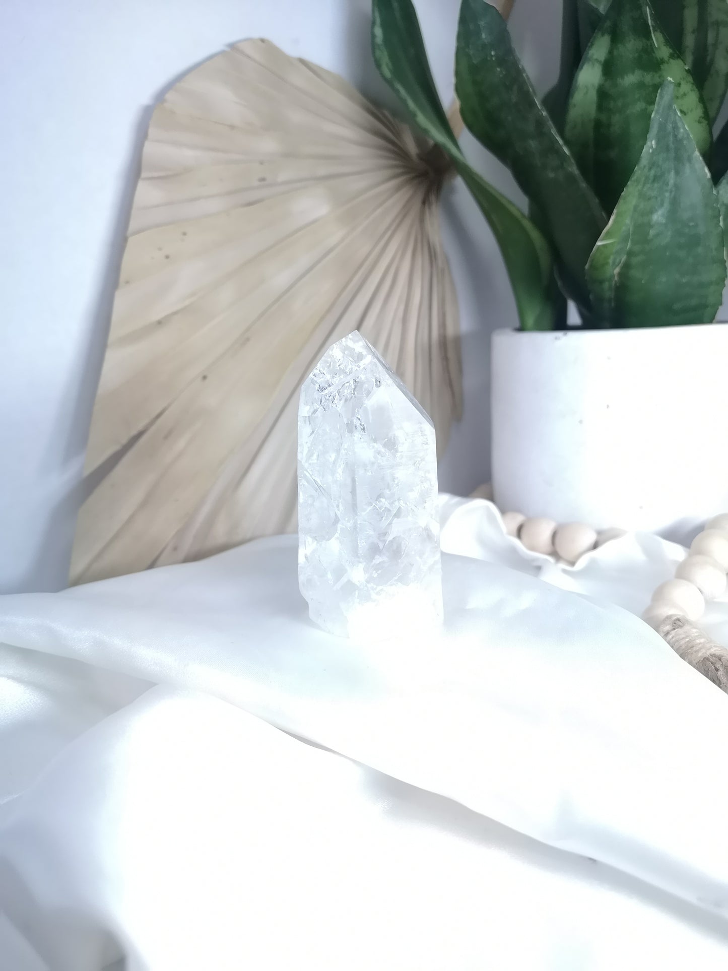 Crackle Quartz Point