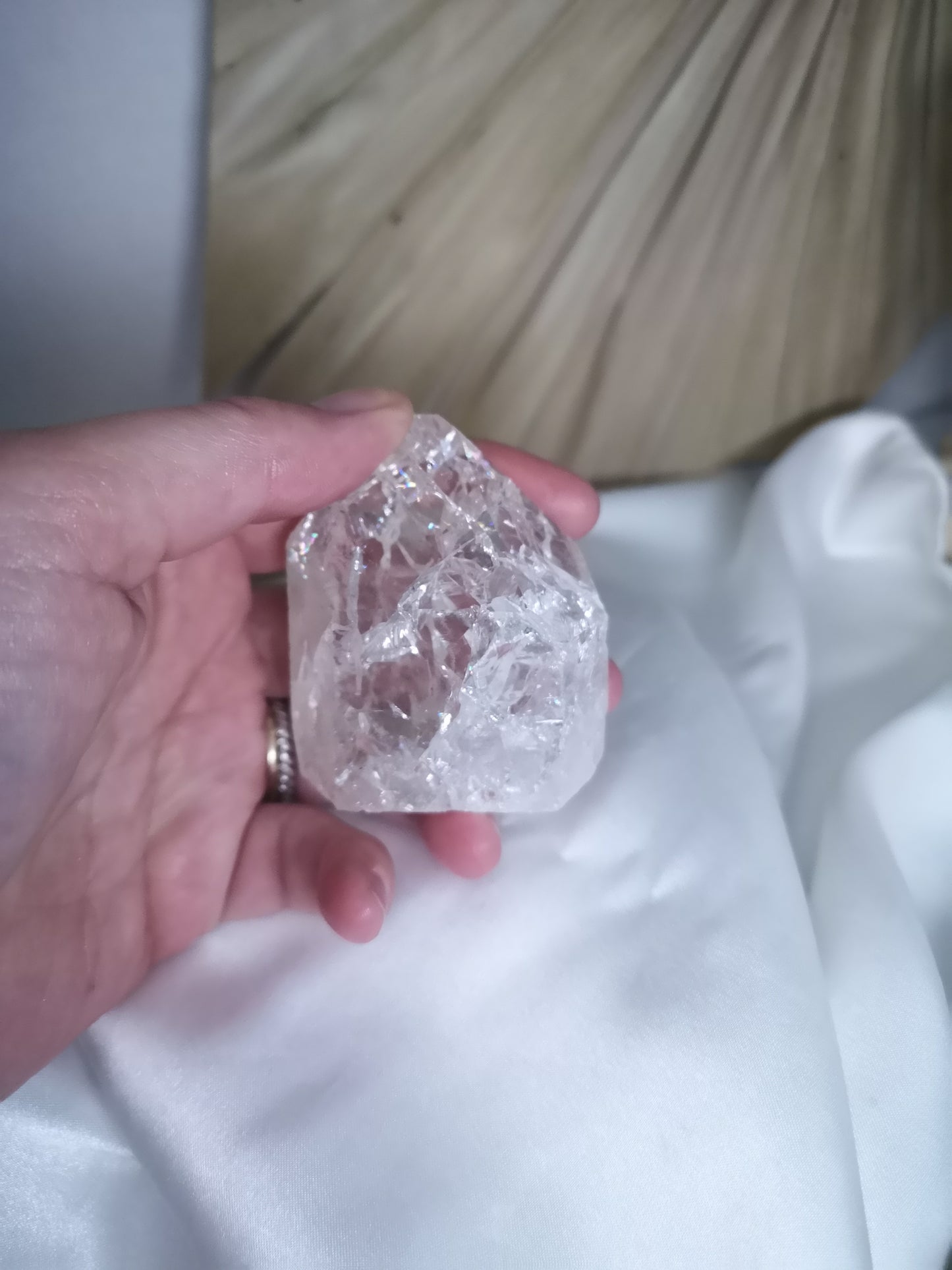 Crackle Quartz Point