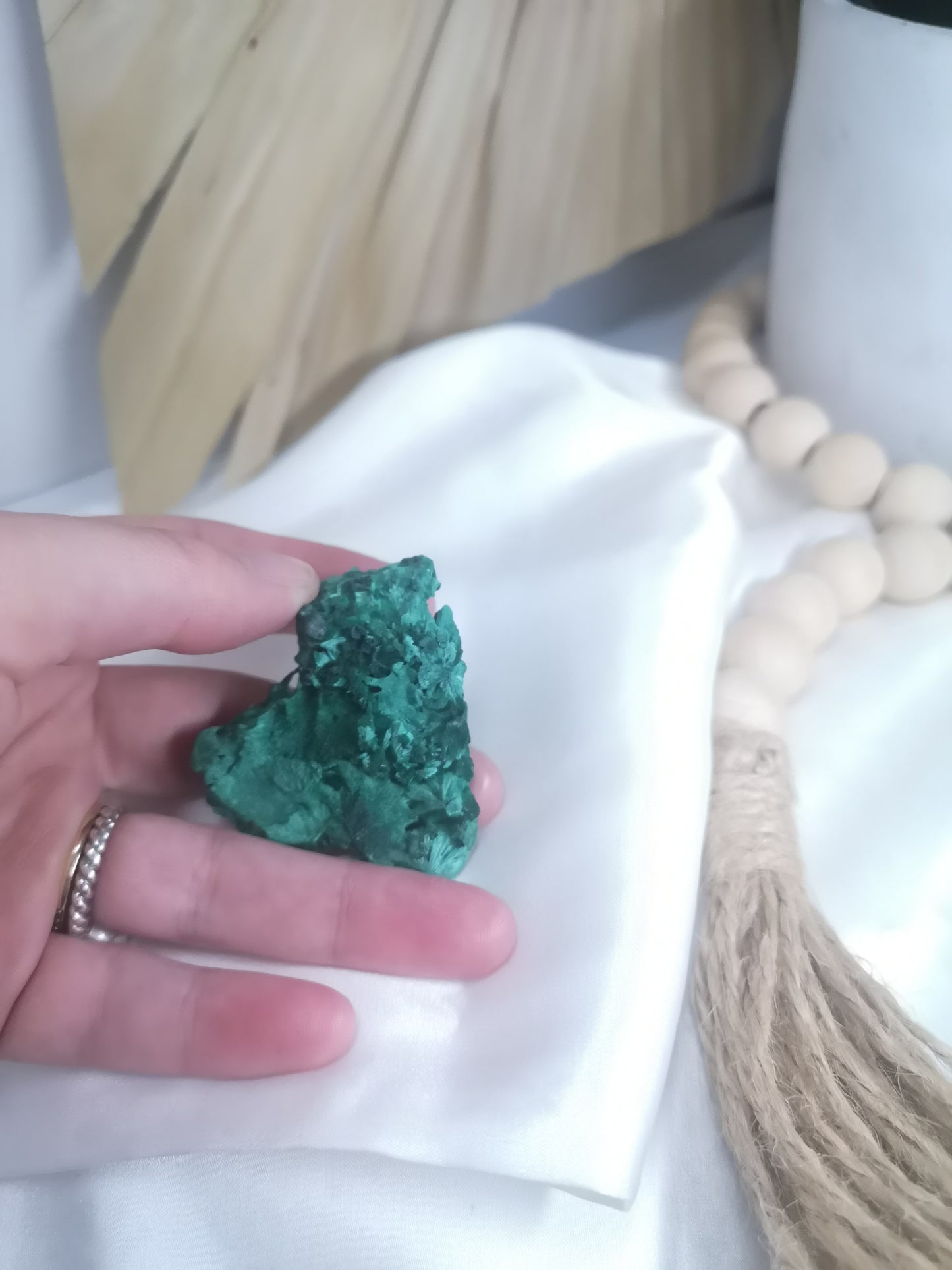 Raw Velvet Malachite *RARE*