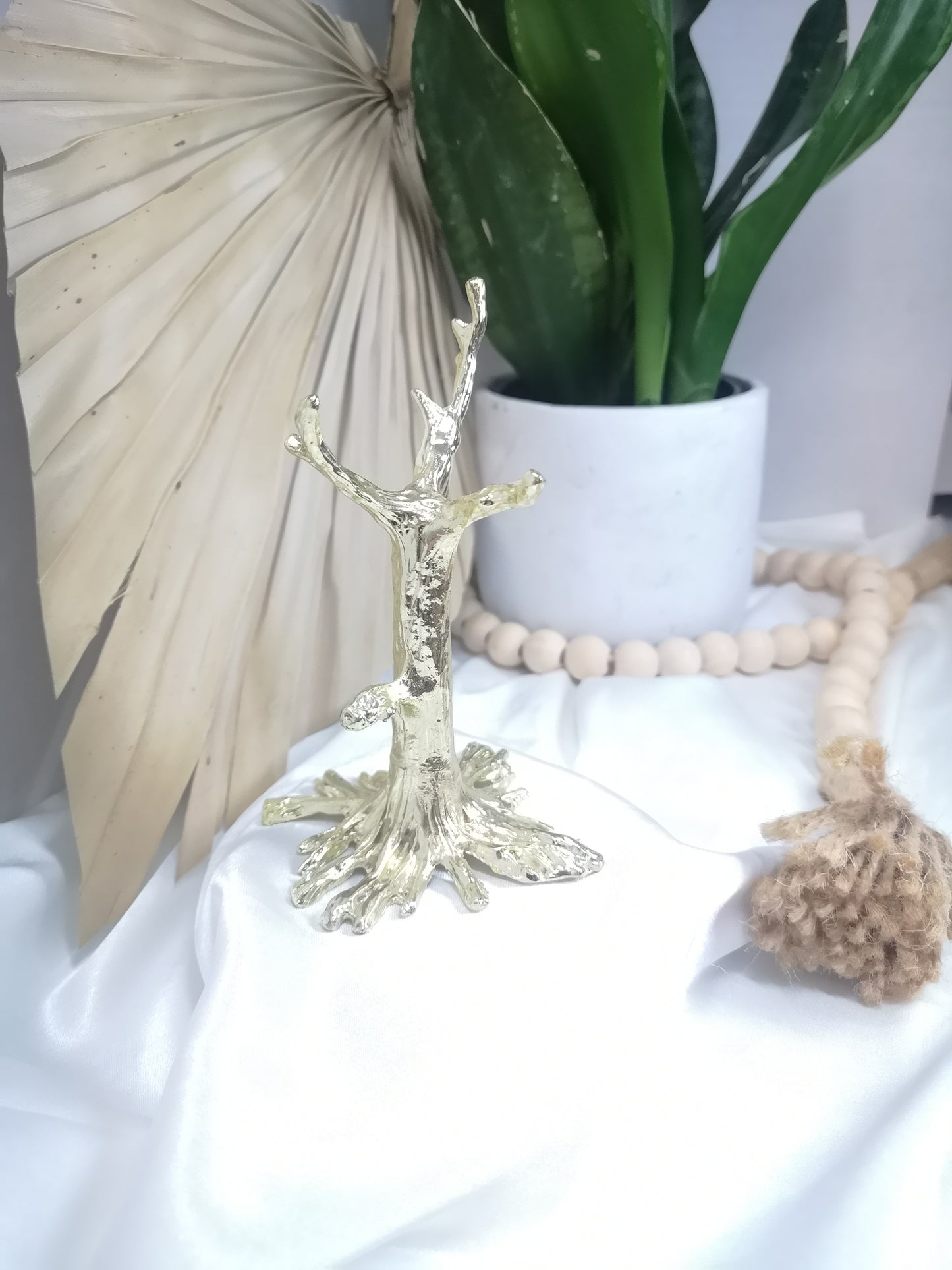 Gold Tree Crystal Holder