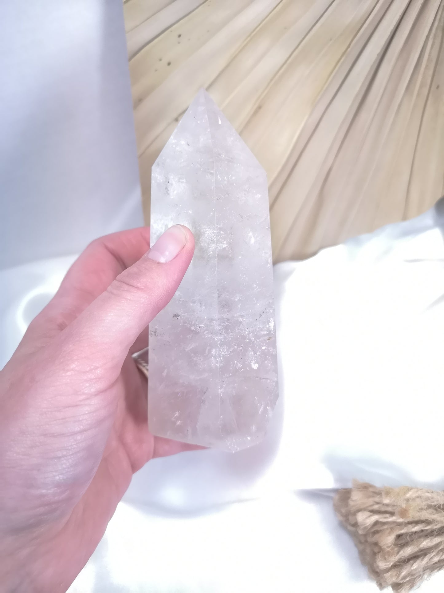 Clear Quartz Tower