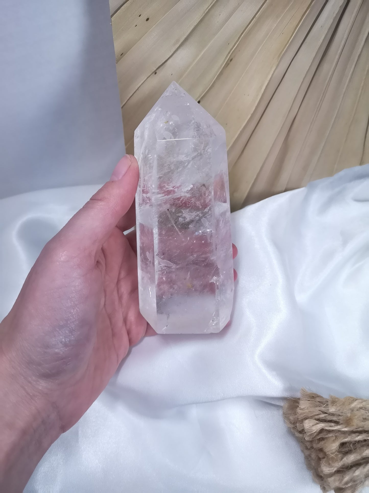 Clear Quartz Tower