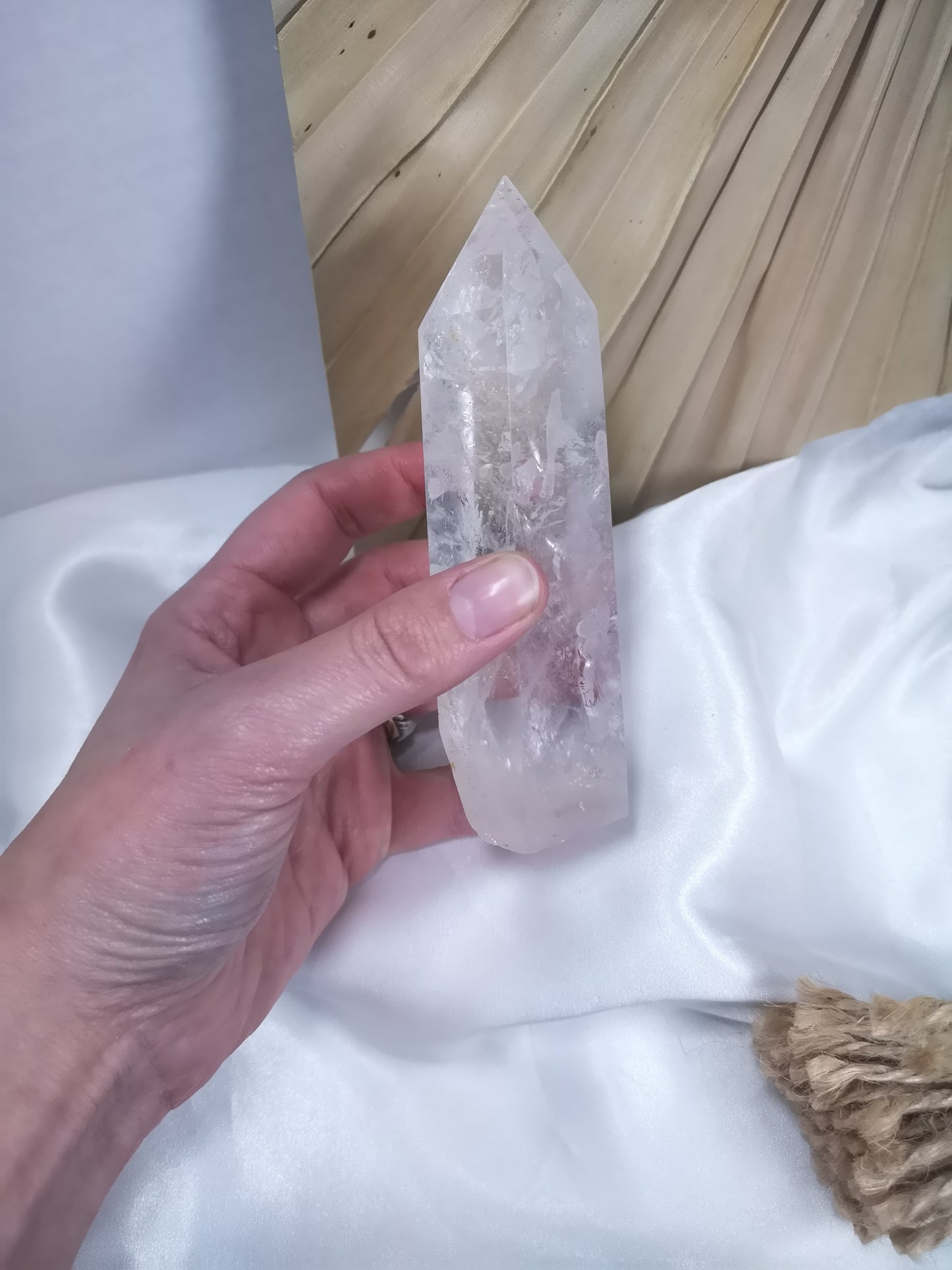 Clear Quartz Tower