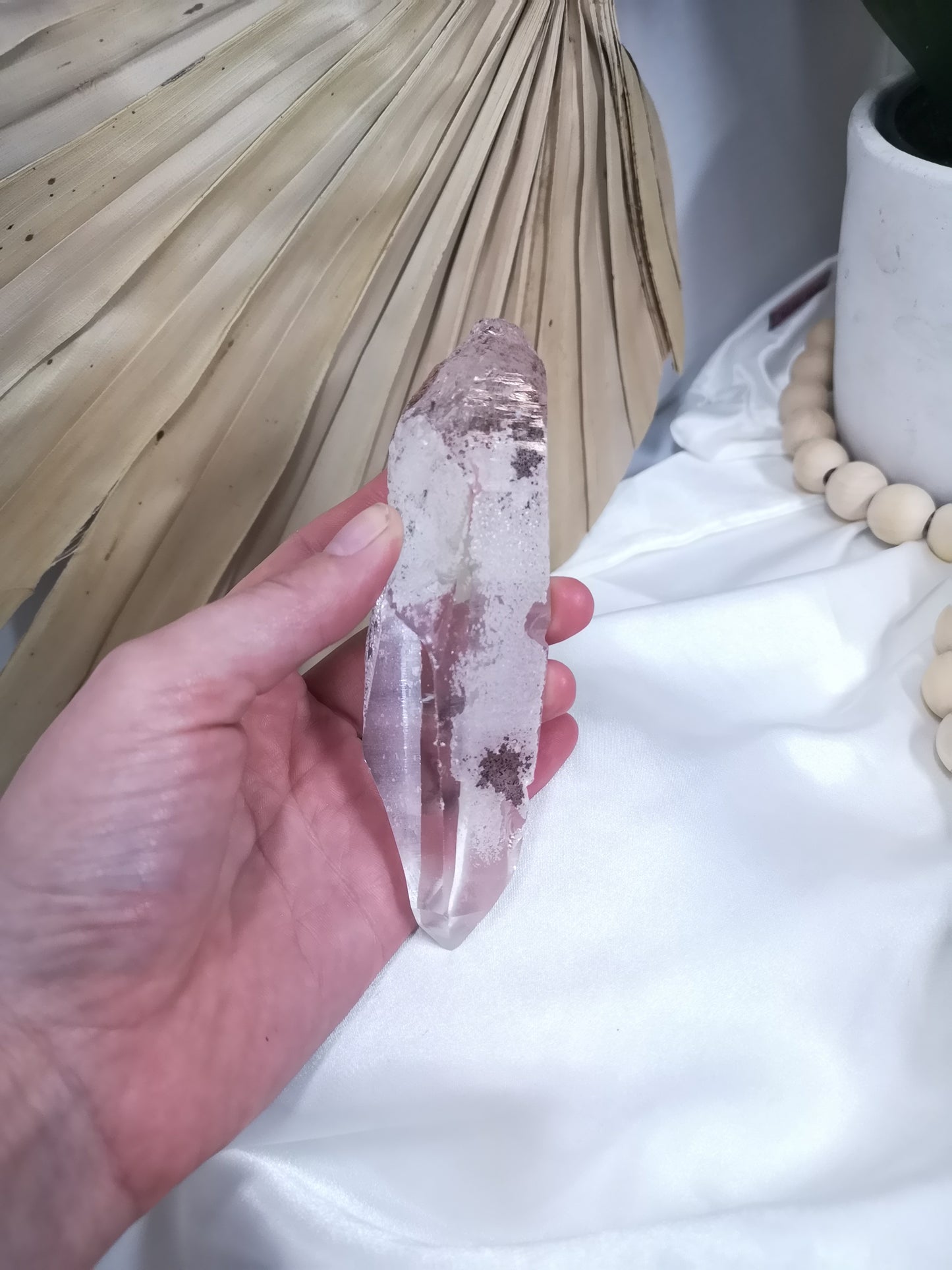 Grade AA Lemurian Quartz Point