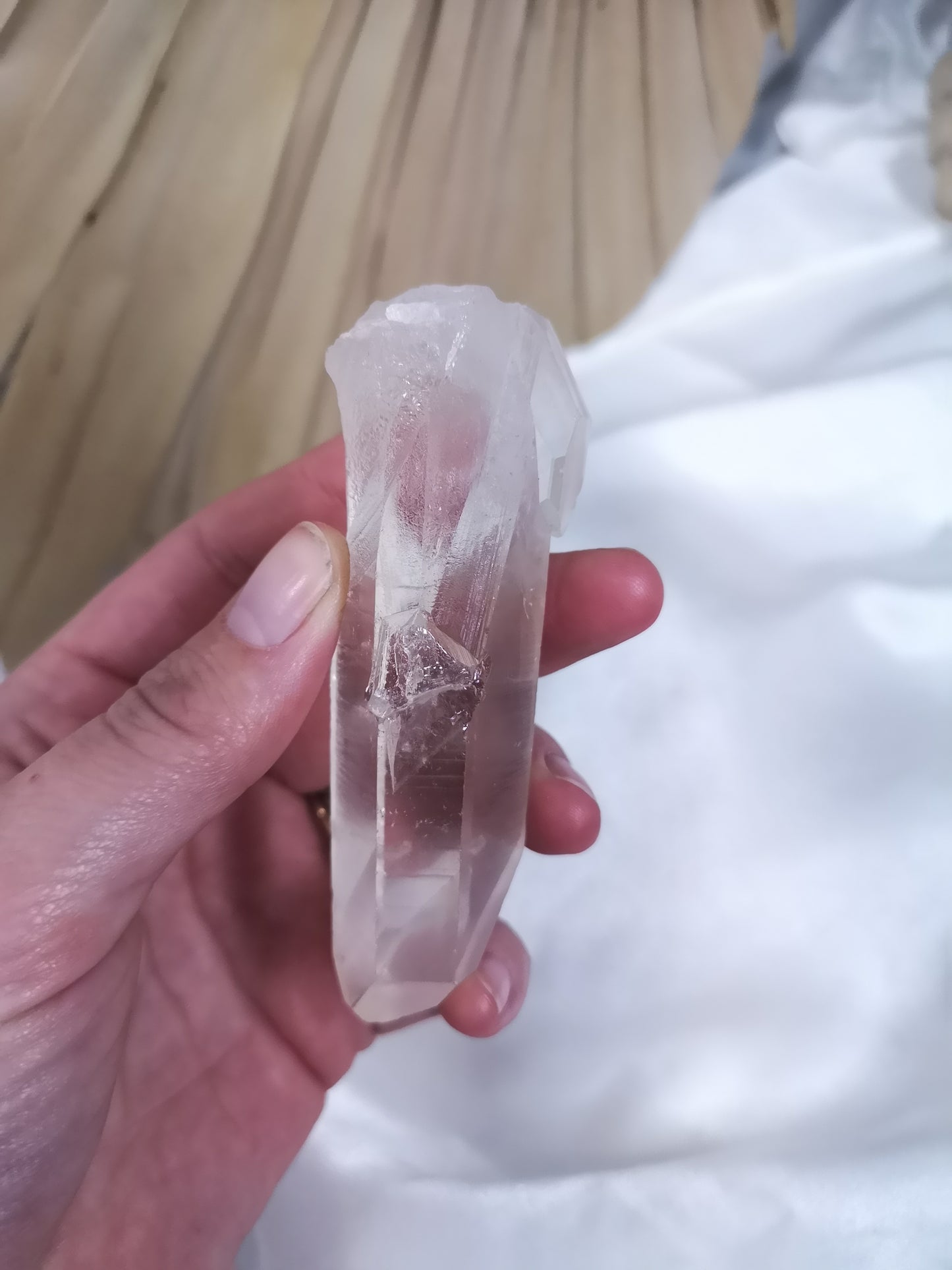 Grade AA Lemurian Quartz Point