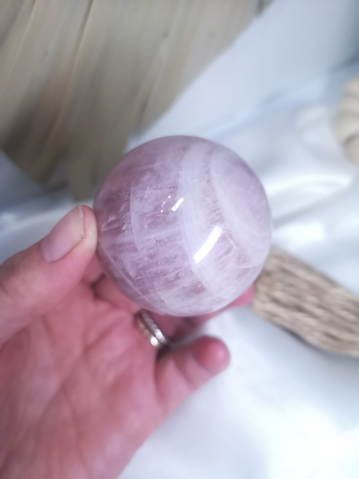 Rose Quartz Sphere