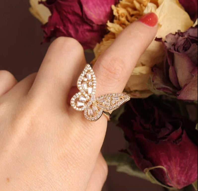 Butterfly ring