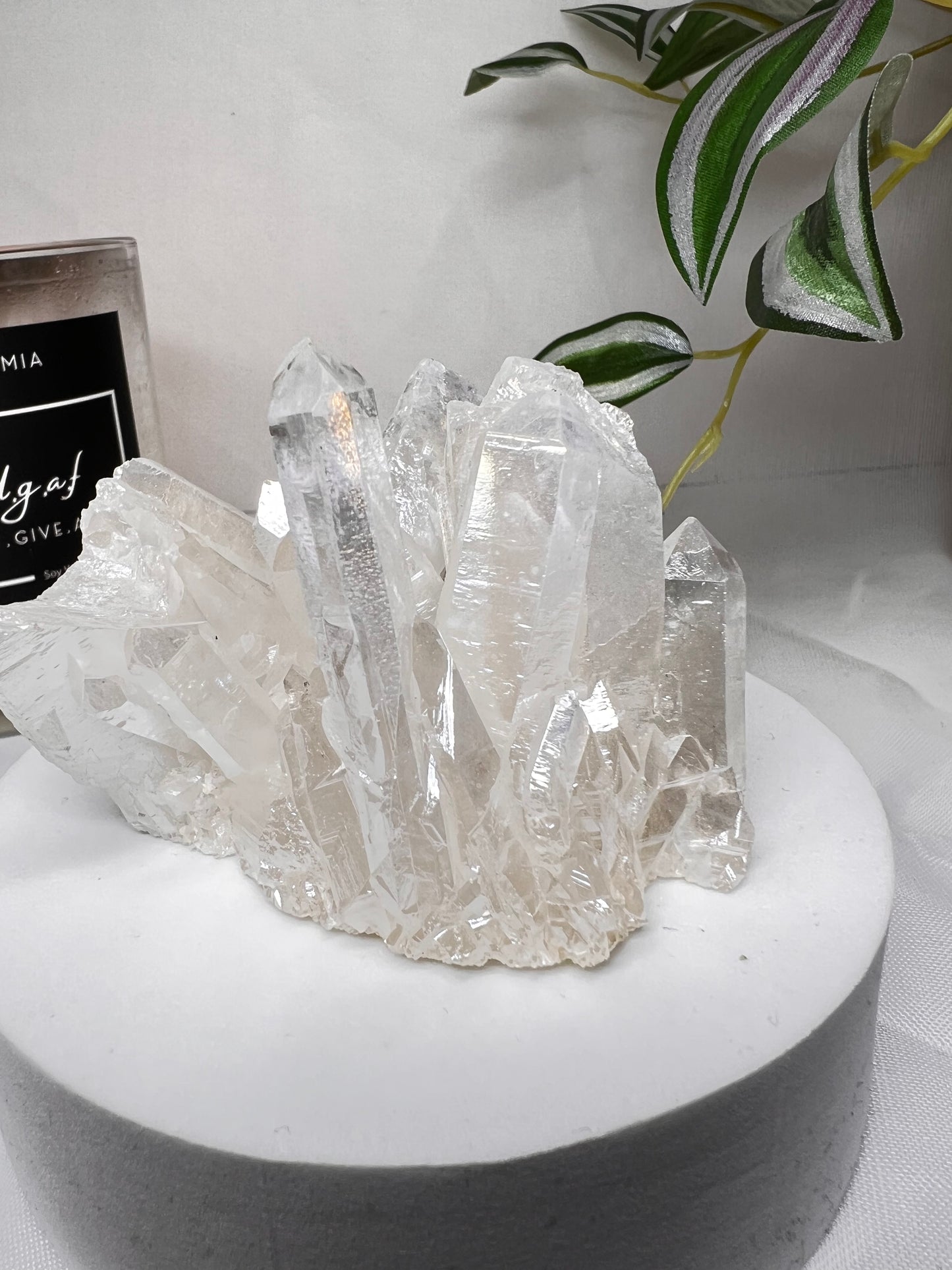 Angel Aura Quartz Cluster