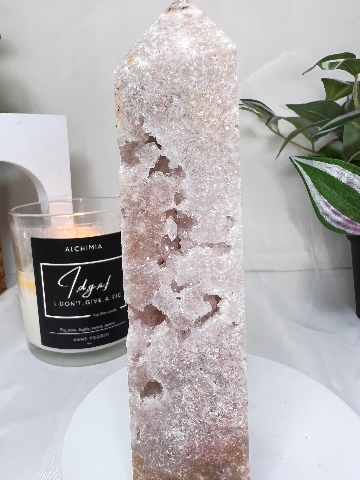 Pink Amethyst tower 5.25"