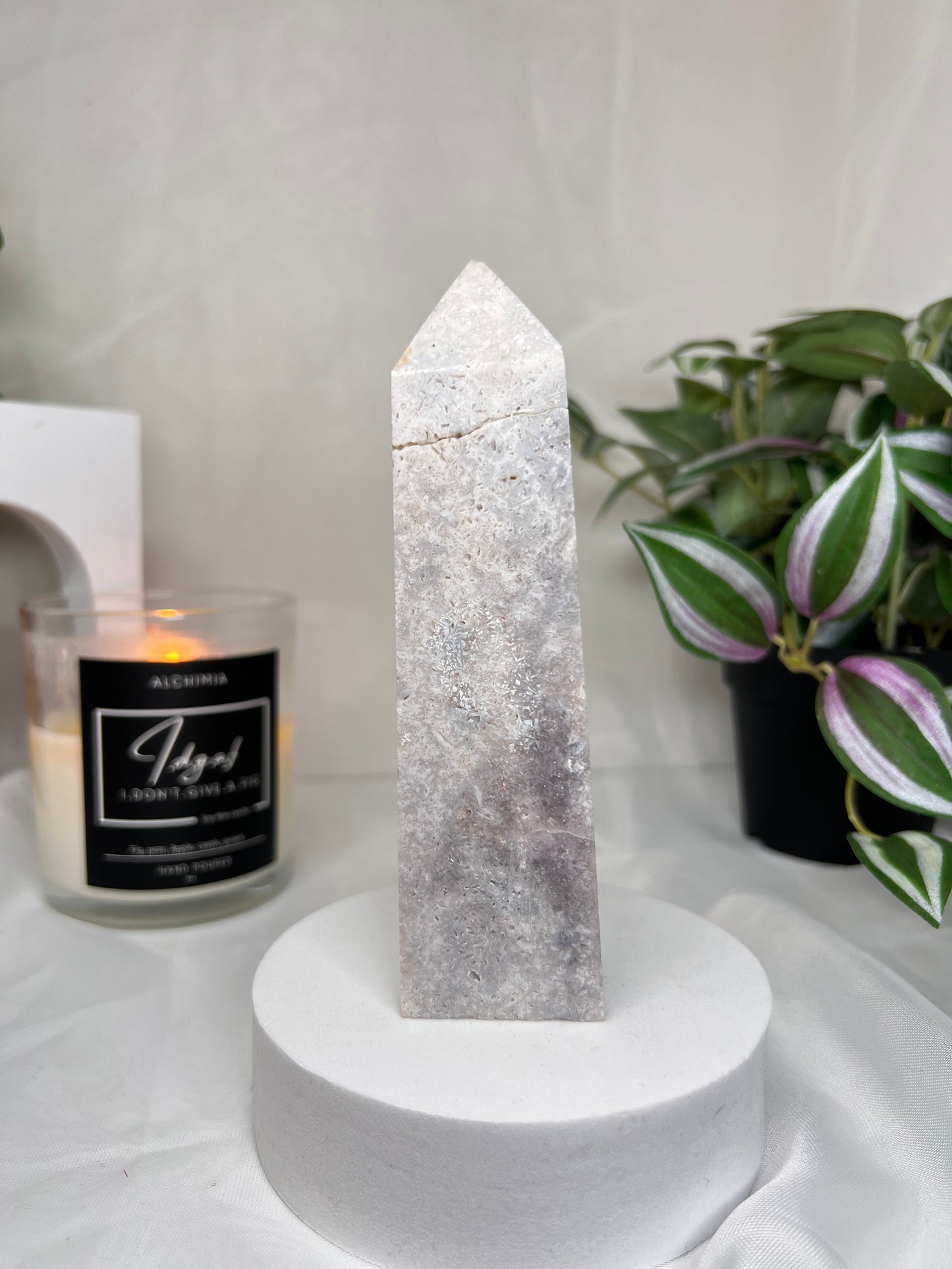 Pink Amethyst tower - marked down!!
