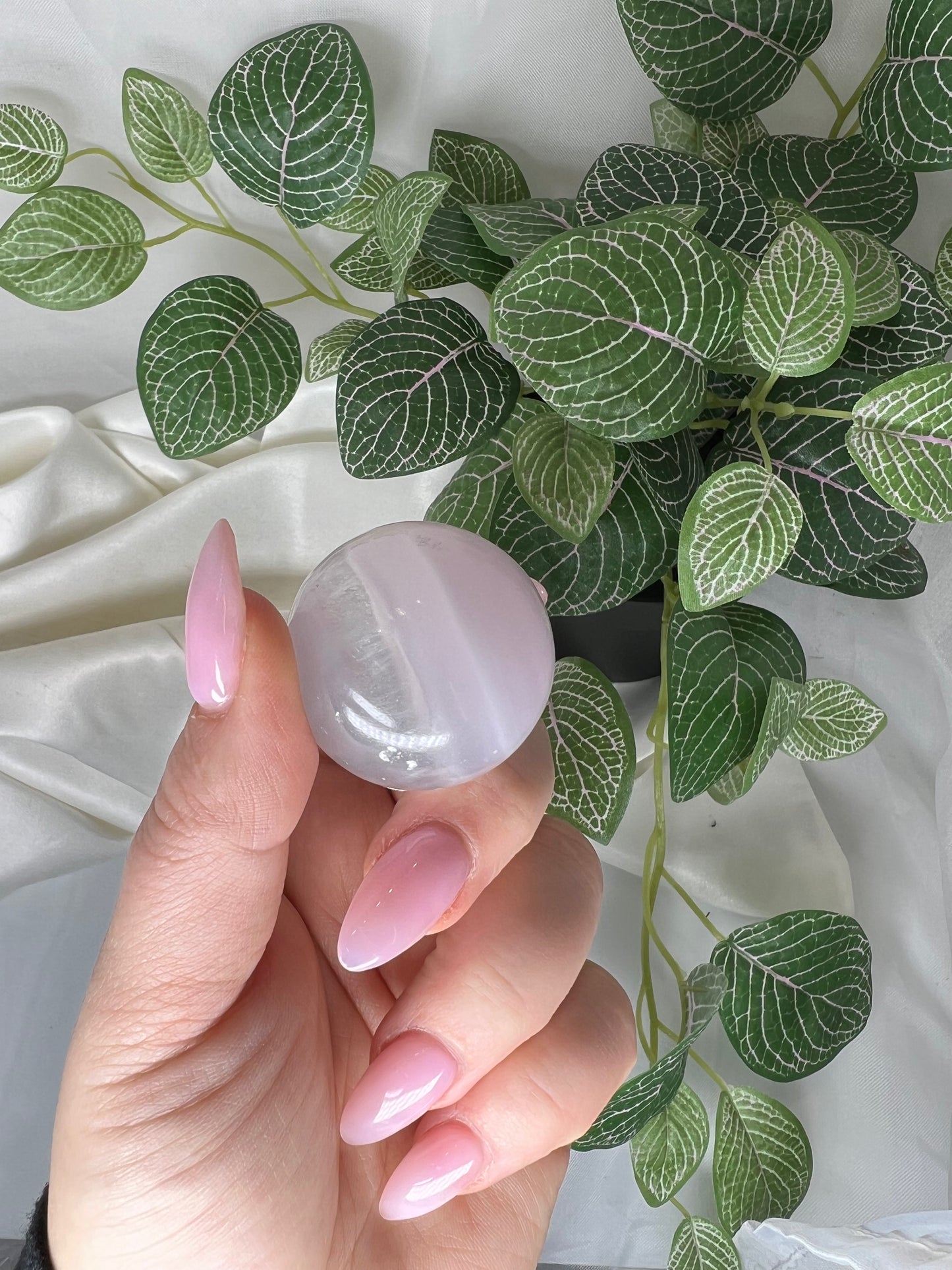 Lavender Fluorite Sm Sphere *RARE*