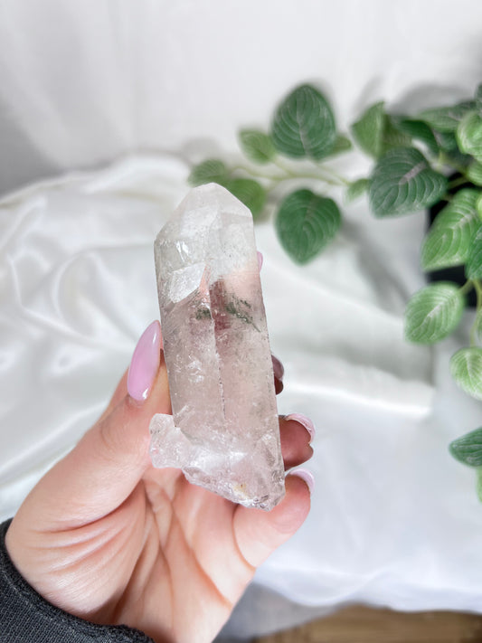 Green Phantom Quartz Point *RARE*