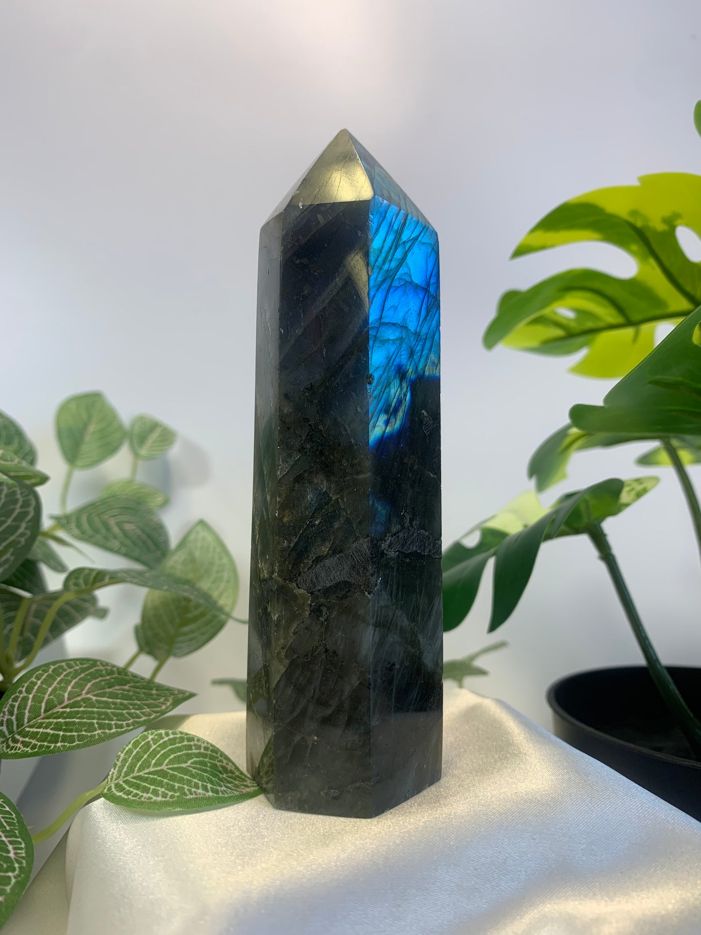 Labradorite towers