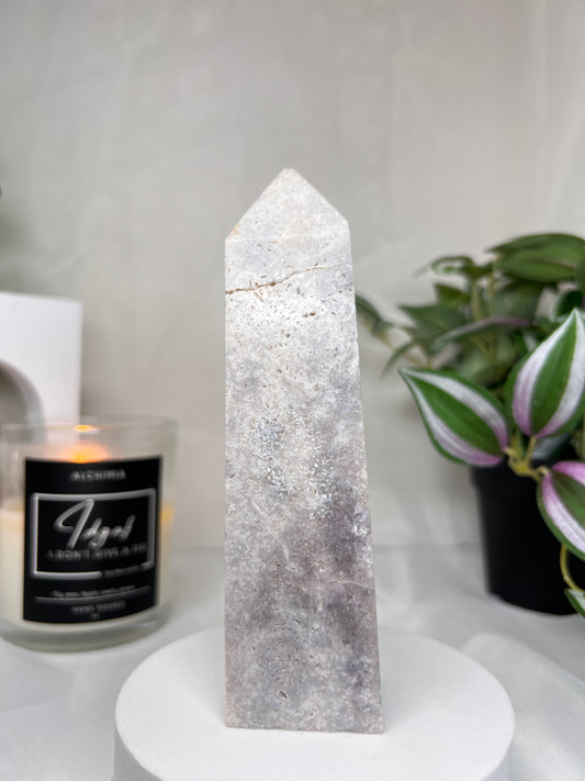 Pink Amethyst tower - marked down!!