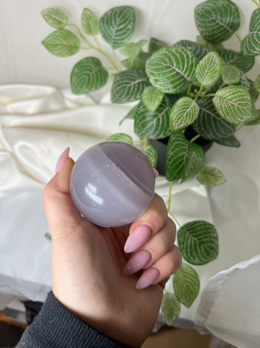 Lavender Fluorite Sphere *RARE*