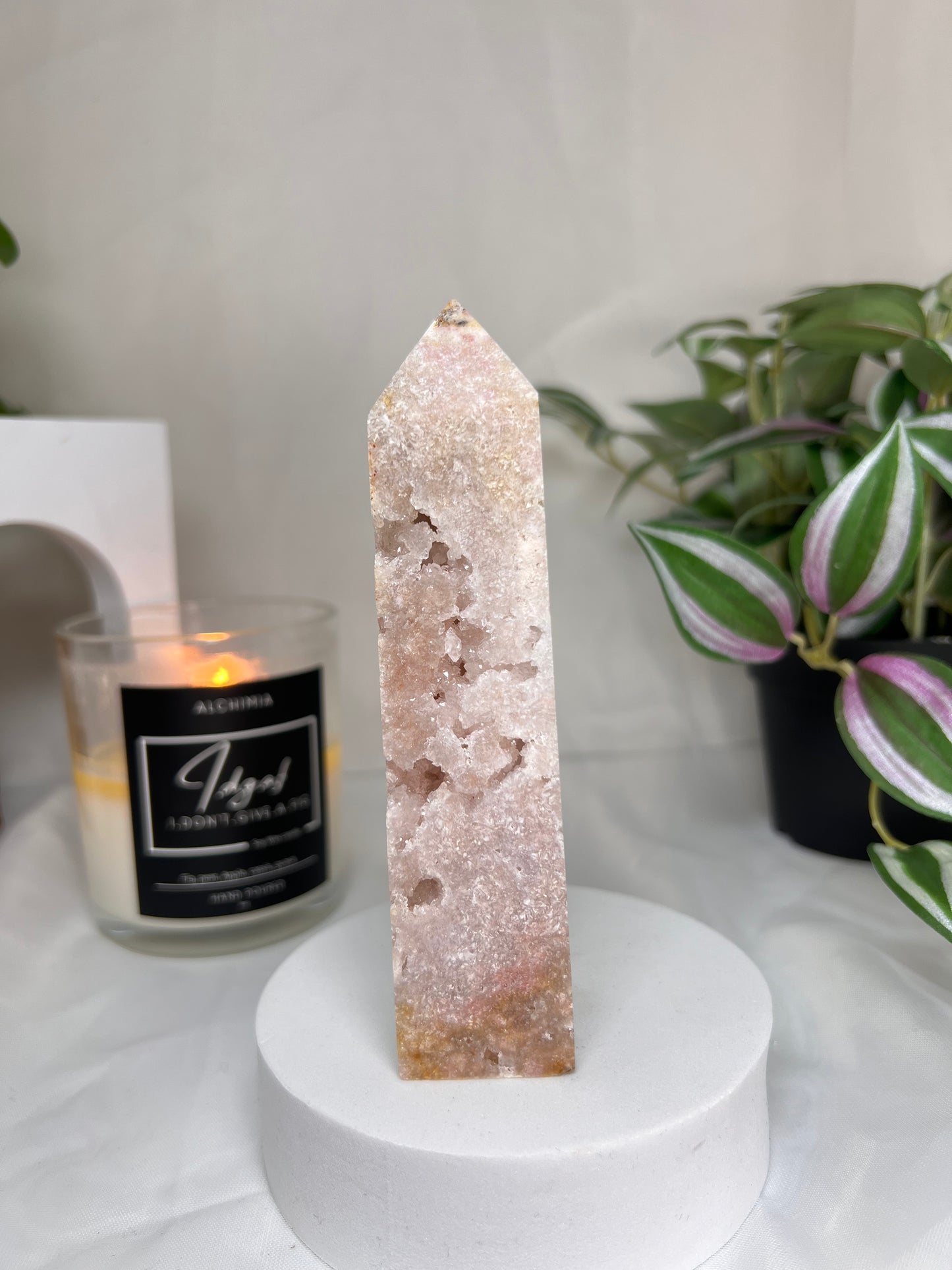 Pink Amethyst tower 5.25"