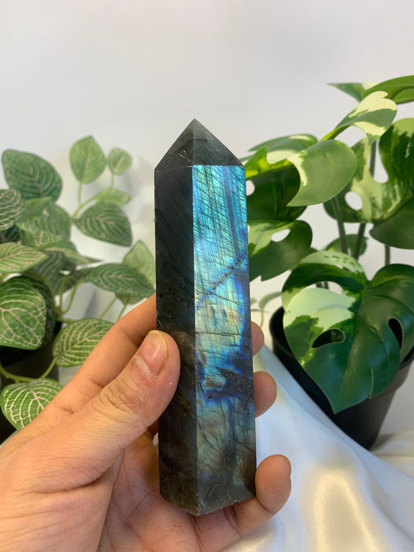 Labradorite towers