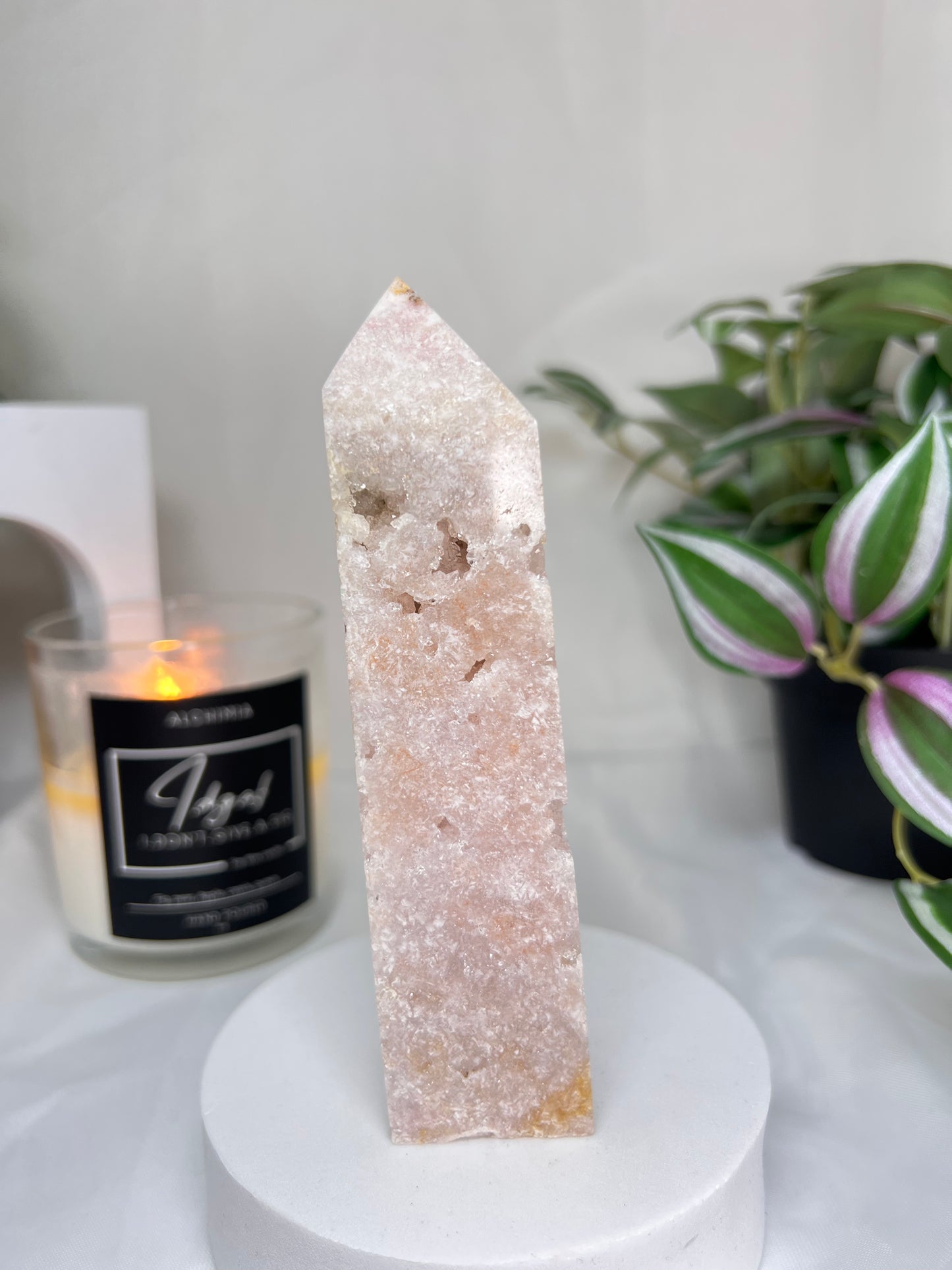 Pink Amethyst tower 5.25"