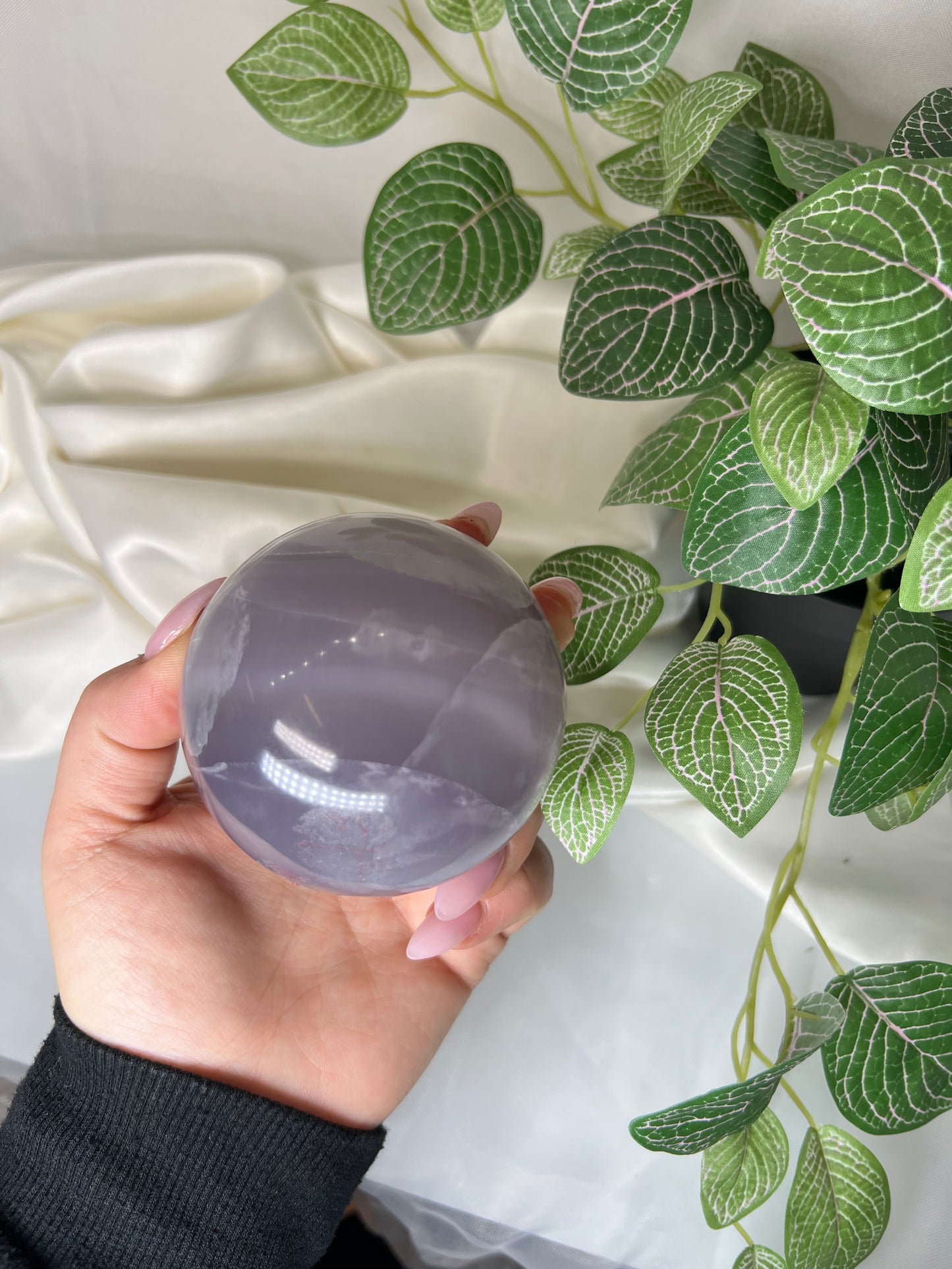 Lavender Fluorite Sphere *RARE*