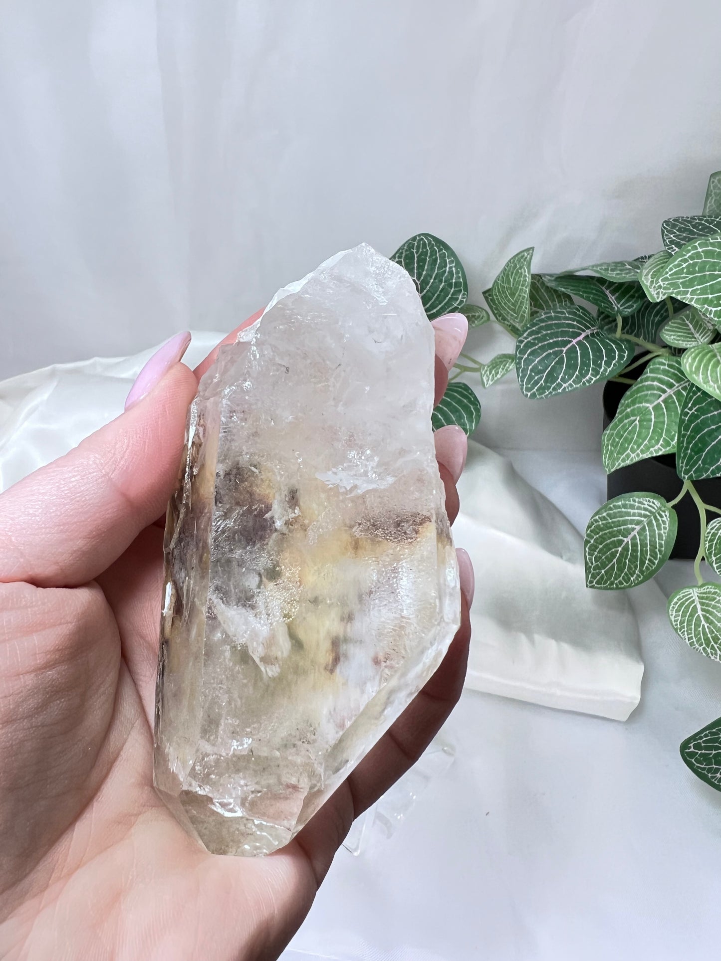 Green Phantom Quartz Point *RARE*