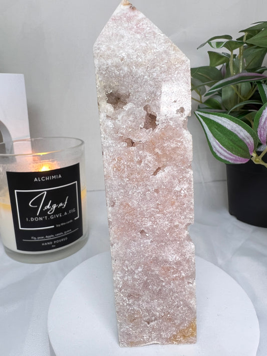 Pink Amethyst tower 5.25"