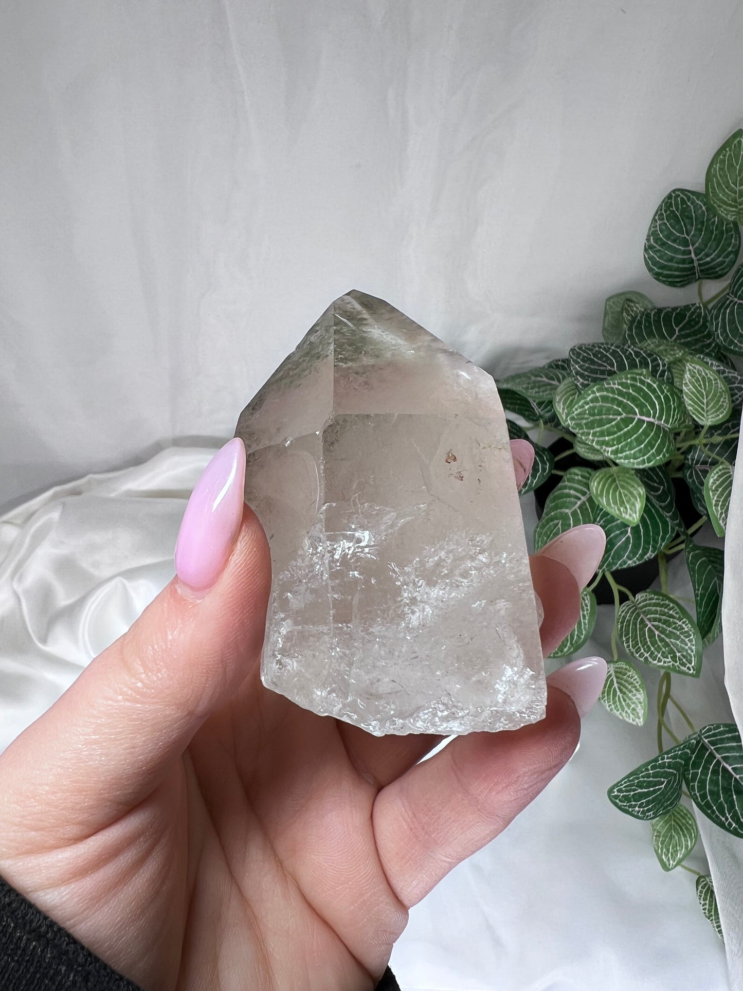 Green Phantom Quartz Point *RARE*
