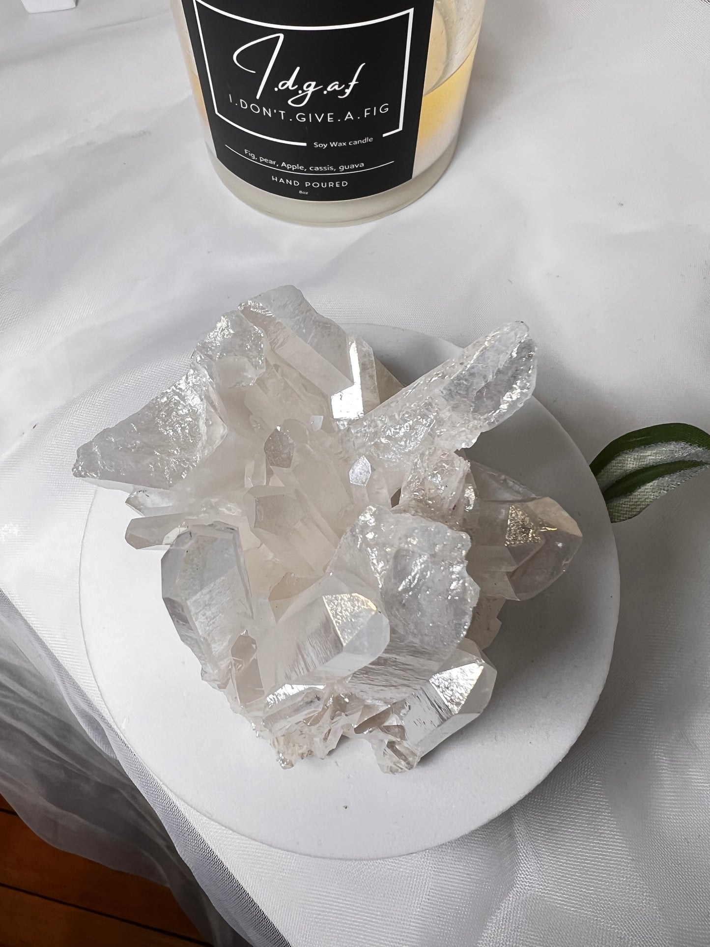 Angel Aura Quartz Cluster